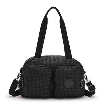 Kipling Cool Defea Printed Shoulder Bags Signature Embossed | AU 1398RV